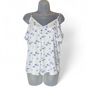 Sienna Sky Floral Cold Shoulder Top